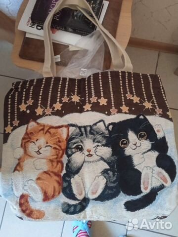 Сумка с котиками