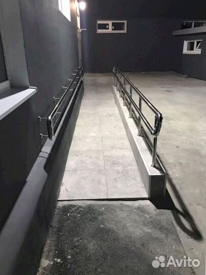 Уличные перила из нержавеющей стали