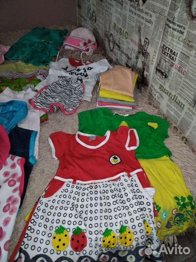 Вещи пакетом на девочку