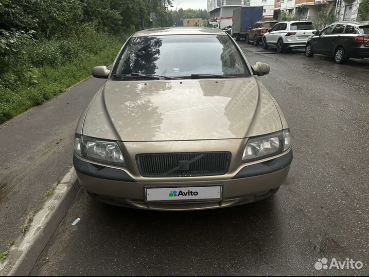 Volvo S80 2.9 AT, 2001, битый, 394 000 км