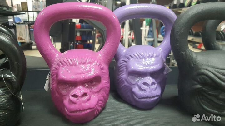 Дизайнерская гиря горилла 16 кг