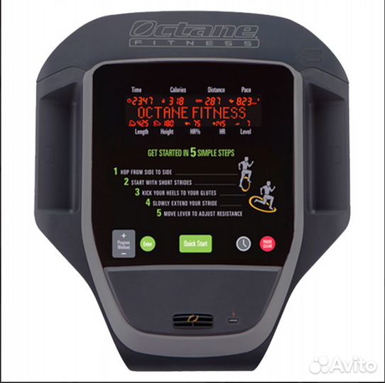 Эллиптический тренажер Octane XT3700 с консолью