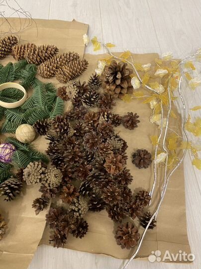 Рождественский венок сделай сам