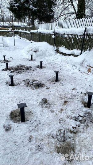 Винтовые сваи. Монтаж под ключ от 1 дня