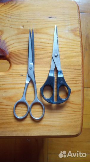Ножницы времен СССР 2шт, цена за все
