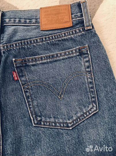 Джинсовая юбка levis