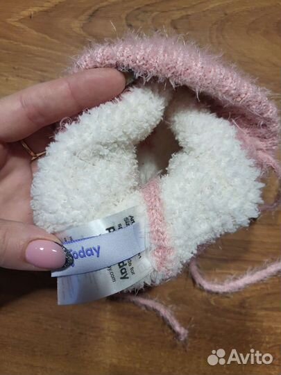 Комплект шапка и снуд для девочки