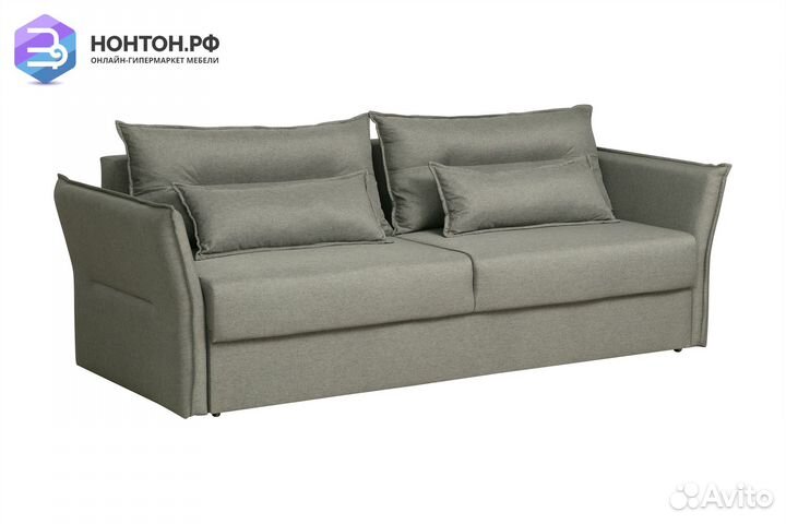 Диван еврокнижка Бруклин 3-х местный бежевый