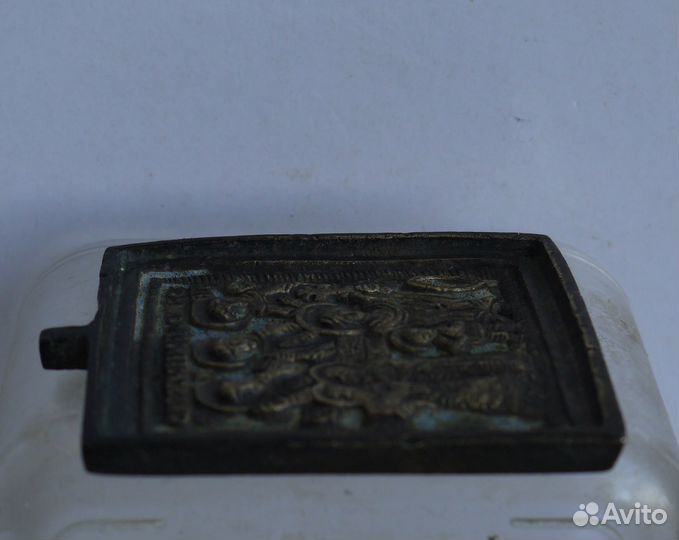 Меднолитая икона Кирик и Иулита