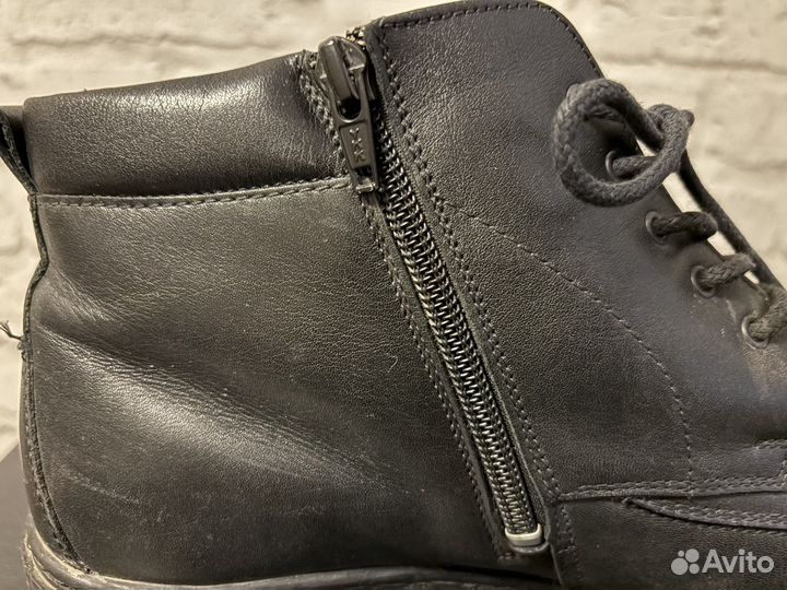 Ботинки зимние мужские Ralf кожа/натуральный мех