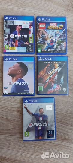 Игры для приставок ps4