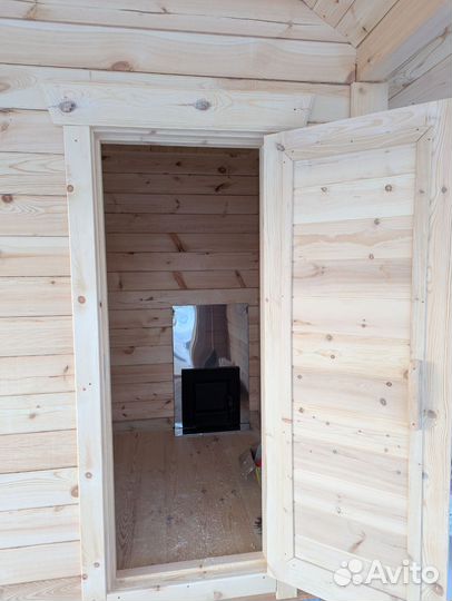 Строительство бань из бруса