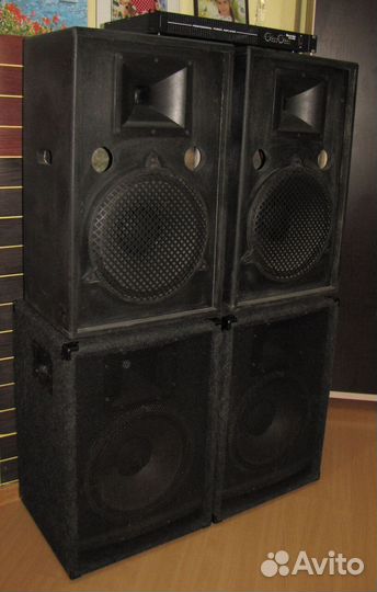 Колонки AT-FA 2000W 4шт D12