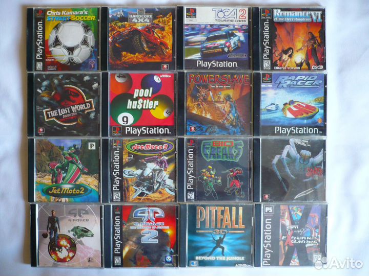 Диски для PS1 на оригинальном языке