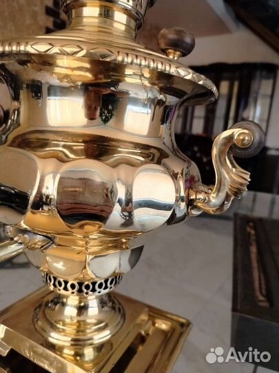 Старинный на дровах