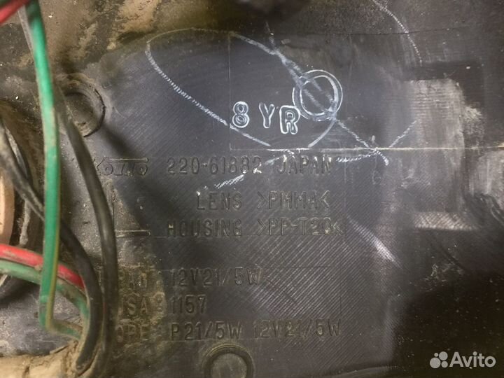 Стоп сигнал задний левый Mazda Millenia 94-00