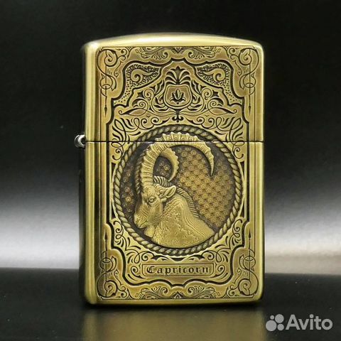 Зажигалка Zippo Armor - Знаки зодиака: Козерог