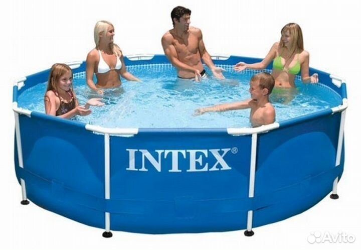 Бассейн каркасный Intex Metal Frame 305х76см 28200