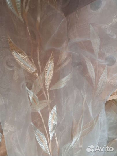 Комплект шторы и тюль