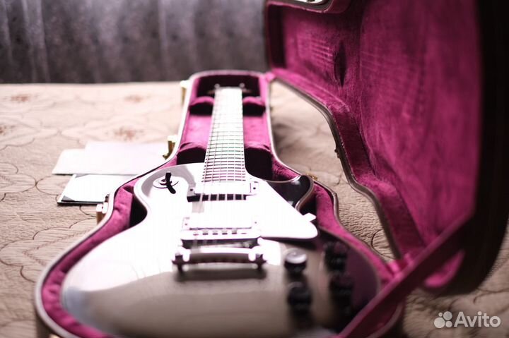 Gibson Les Paul Custom Silverburst Chrome limited