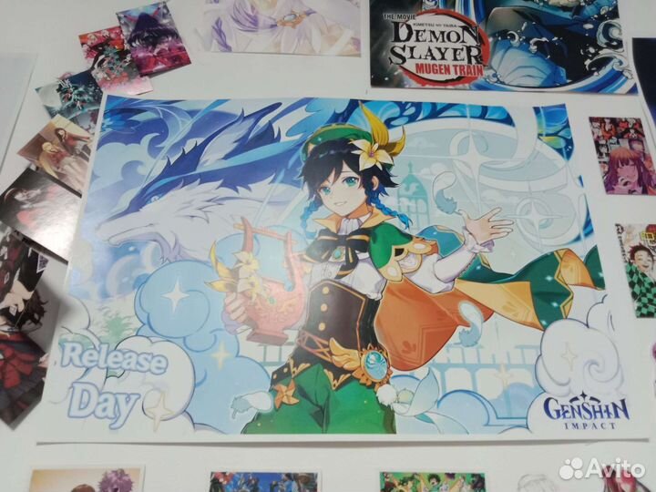 Плакаты постеры аниме