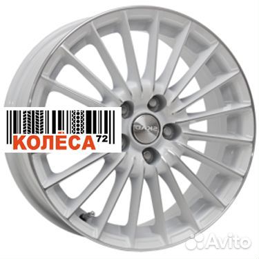 Skad Веритас 6x15 4x100 ET45 Dia67.1 алмаз-белый