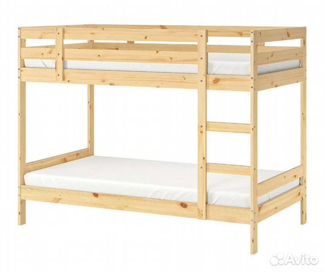 Двухъярусная кровать икеа мидал IKEA