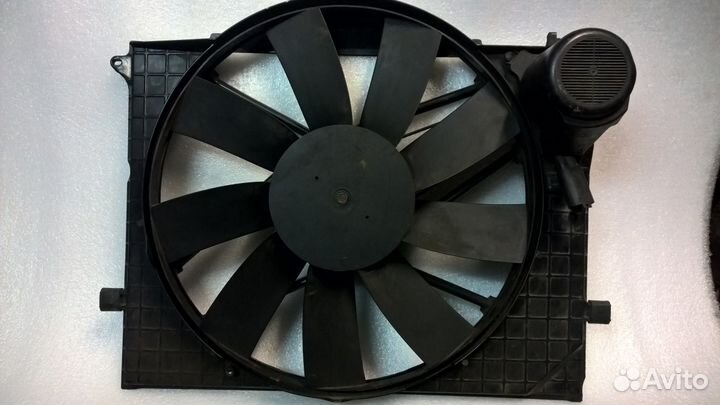 Mercedes w220 вентилятор охлаждения