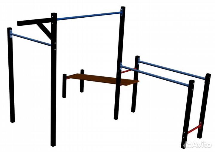 Воркаут площадка спортивный комплекс sswa