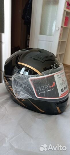 Мотошлем с ушами