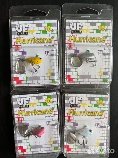 Тейл спиннер Hurricane блесна на щуку окуня жереха