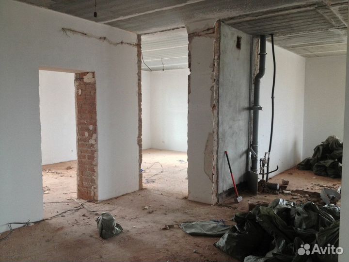 Демонтажные работы и вывоз мусора