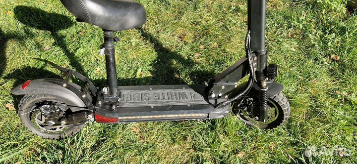 Электросамокат white siberia luna 800W