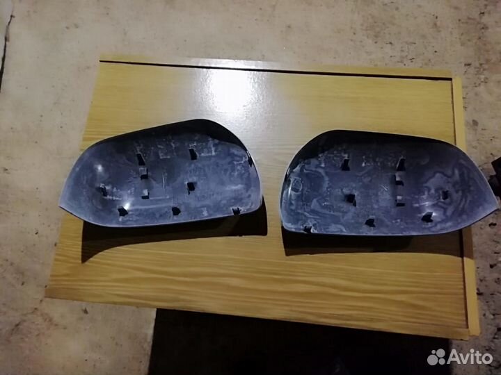 Накладки на боковые зеркала заднего вида Паджеро 4