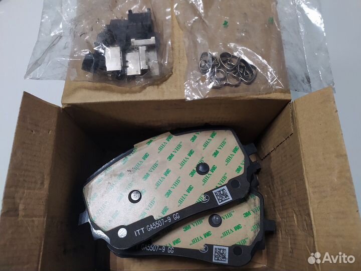 Колодки тормозные передние Mercedes GLE GLS W167