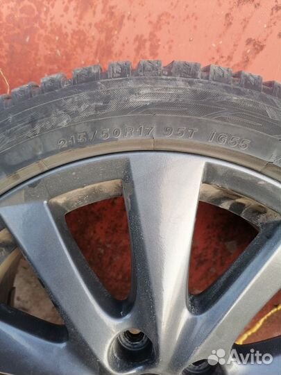 R17 Yokohama Ice Guard IG55 215/50, PCD 5x114.3 DIA 67.1