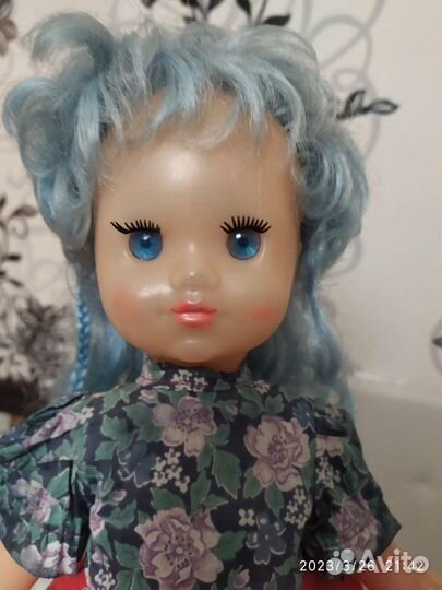 Кукла СССР Мальвина Вятка в родной одежде