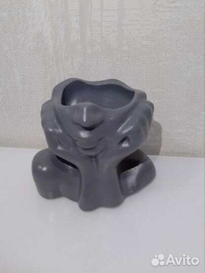 Кашпо девушка, статуэтка