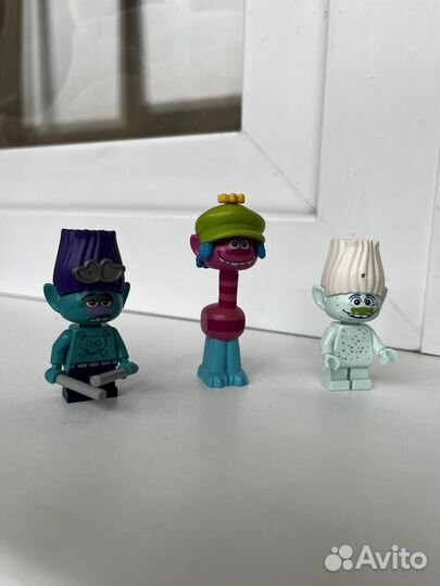 Lego trolls и Vidiyo фигурки Троли и Видийо