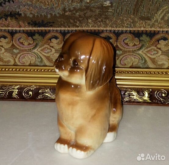 Статуэтка собака «Мопс», Лфз