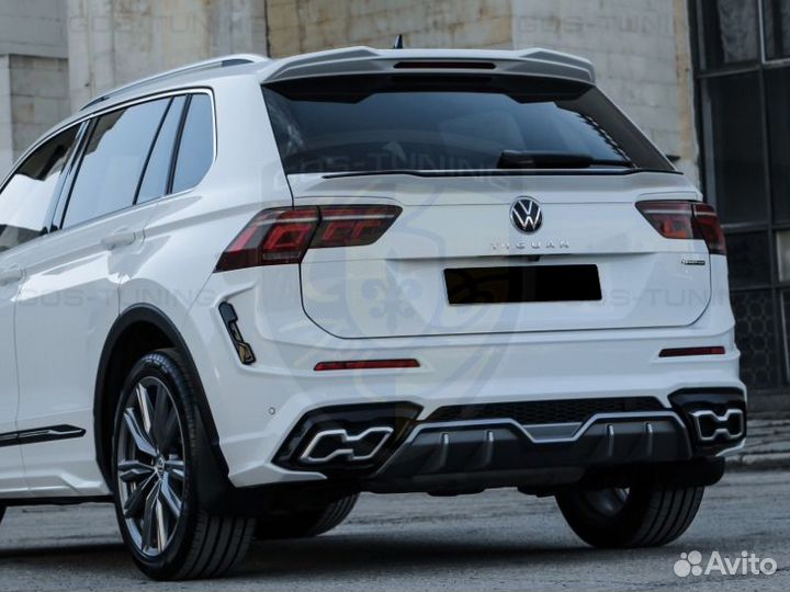 Спойлер верхний на Volkswagen Tiguan 2 (2020+)