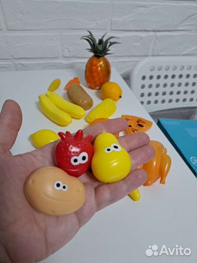 Фрукты на липучках ELC + ещё набор