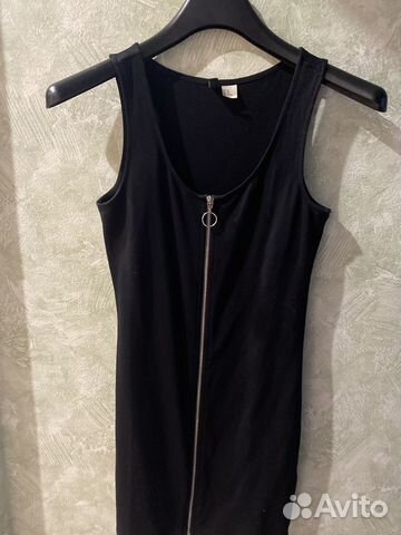 Черное платье H&M