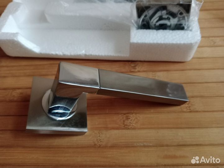 Ручки дверные fuaro ethno KM SN/CP-3, новые