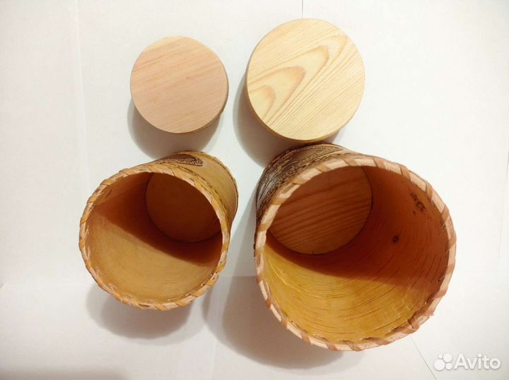 Шкатулка берестовая сувенирная (туес)