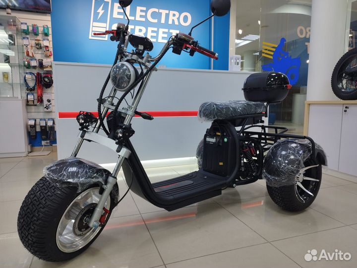 Электроскутер ikingi X12 PRO trike