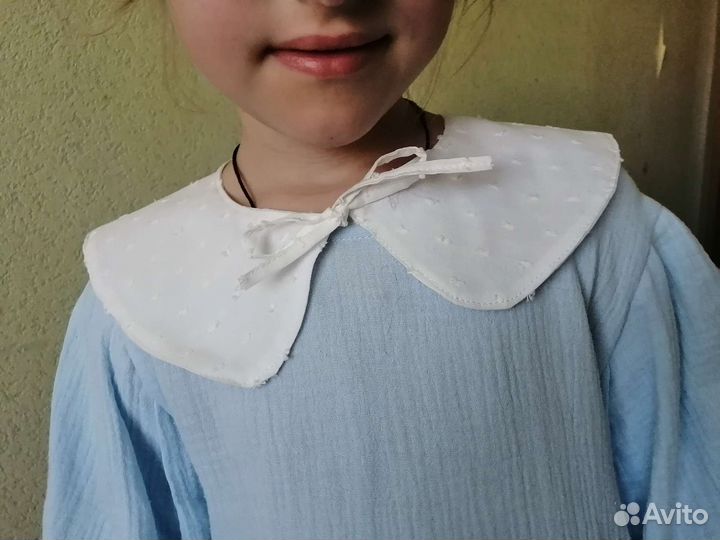 Накладной воротничок школьный