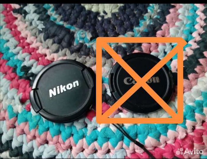 Крышки объектива Canon и Nikon
