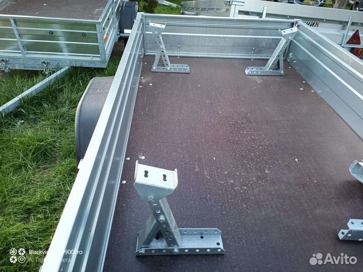 Стапель для перевозки пвх лодки на борт. прицепе