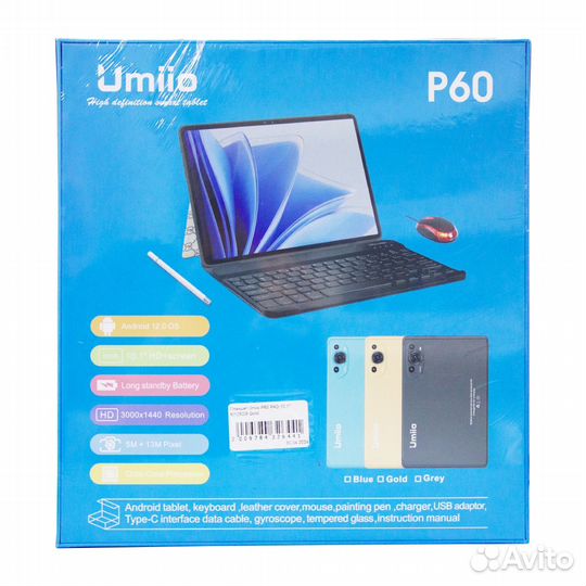 Планшет Umiio P60 PAD, 6/128 гб